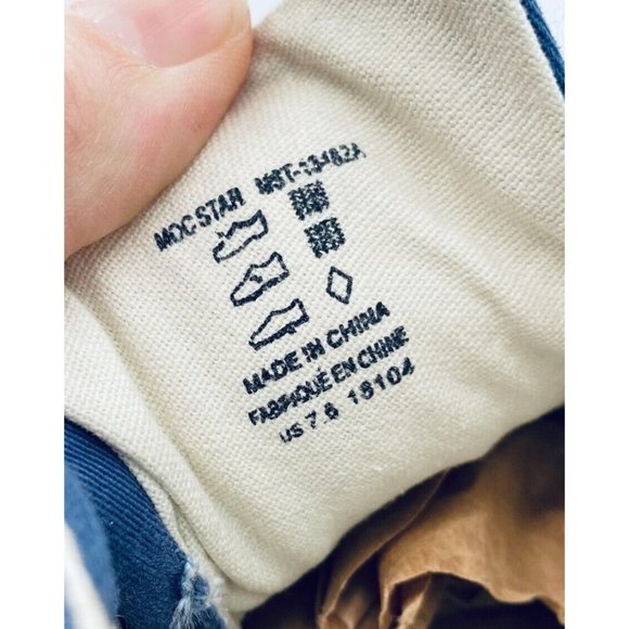 Taos Sneakers Womens 7.5 Blue Denim Comfort Casual Athletic - Picture 5 of 13